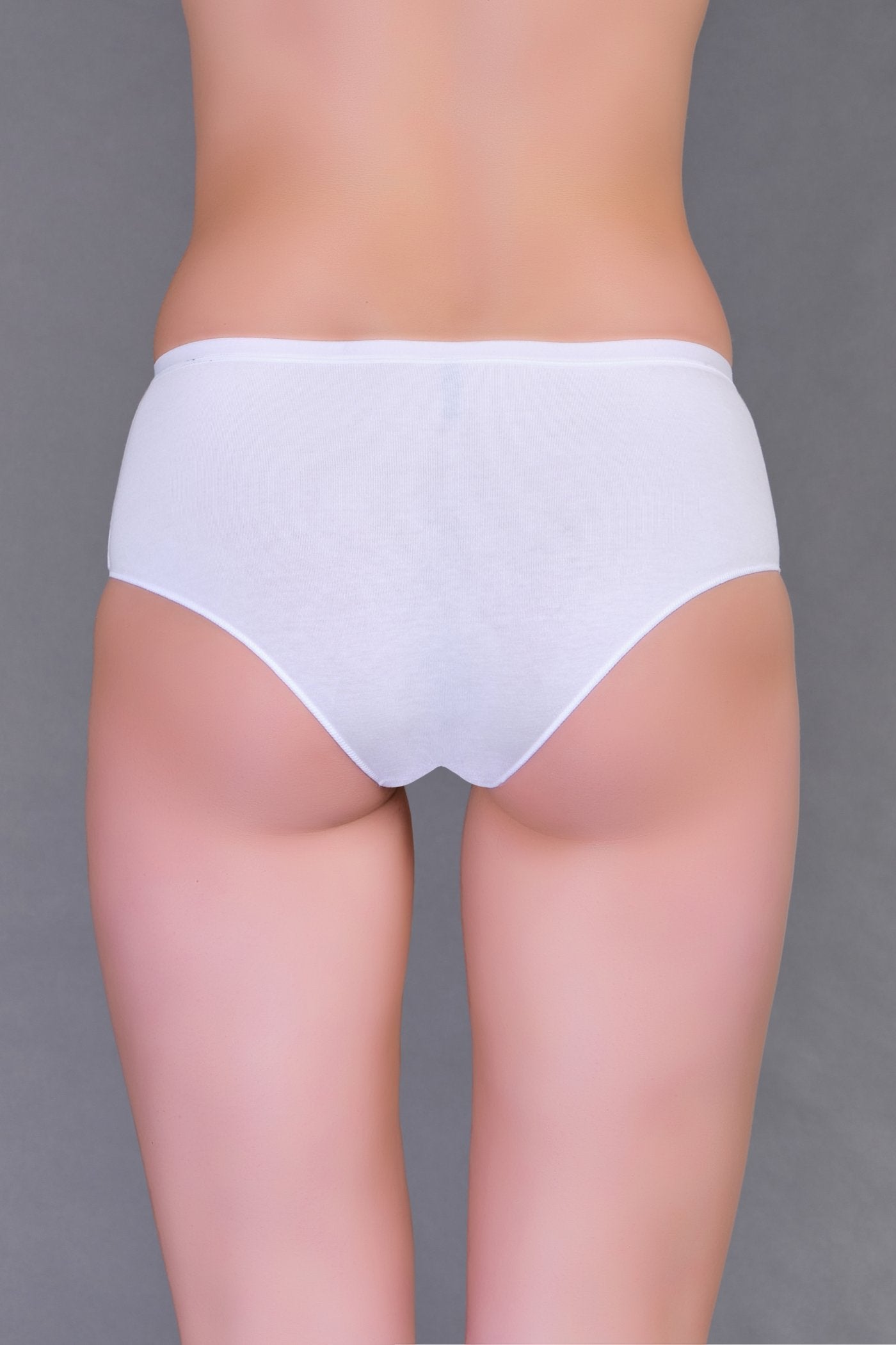 CULOTTE CON ELASTICO IN COTONE BIELASTICO 4 D1539DIETRO
