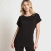 T-SHIRT IN VISCOSA 1 2734 nero