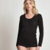 MAGLIA manica lunga - Lana Seta