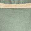 verde militare con bordi lurex oro